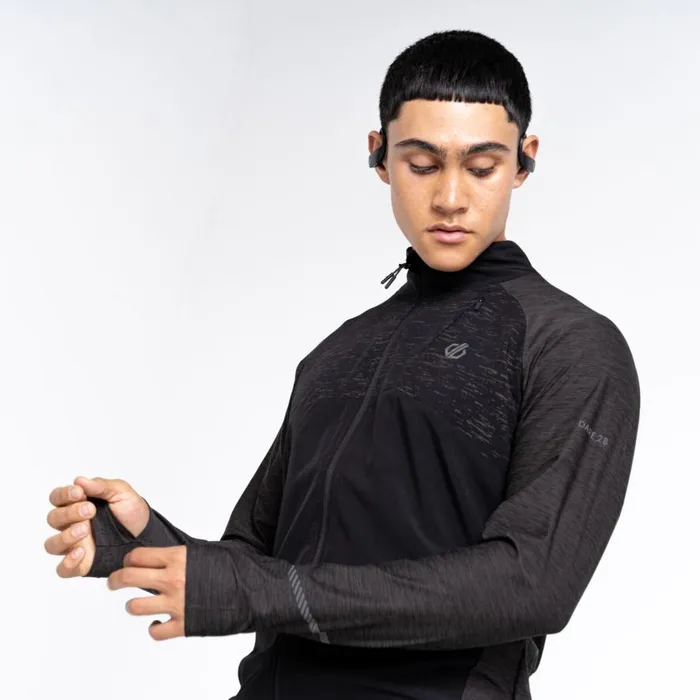 Dare 2b Hustle Reflective Windshell Black Men Lightweight Jackets