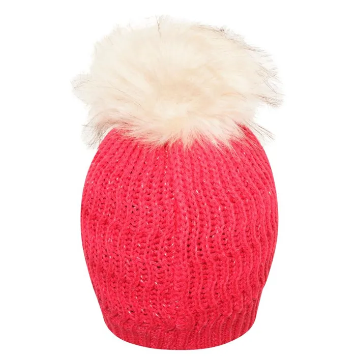 Dare 2b Know Bobble Hat Virtual Pink Kids Hats