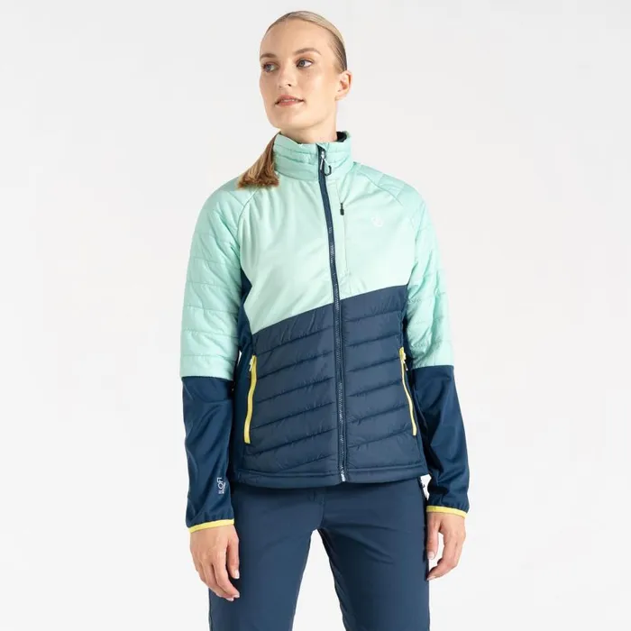 Dare 2b Lexan Hybrid Jacket Mint Green Moonlight Denim Women Lightweight Jackets