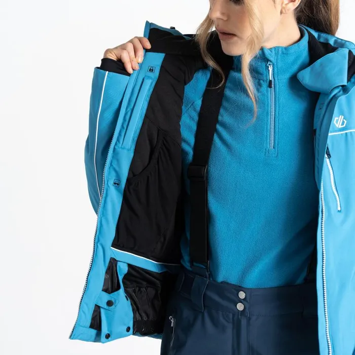 Dare 2b Line Ski Jacket Swedish Blue Women Waterproof Jackets