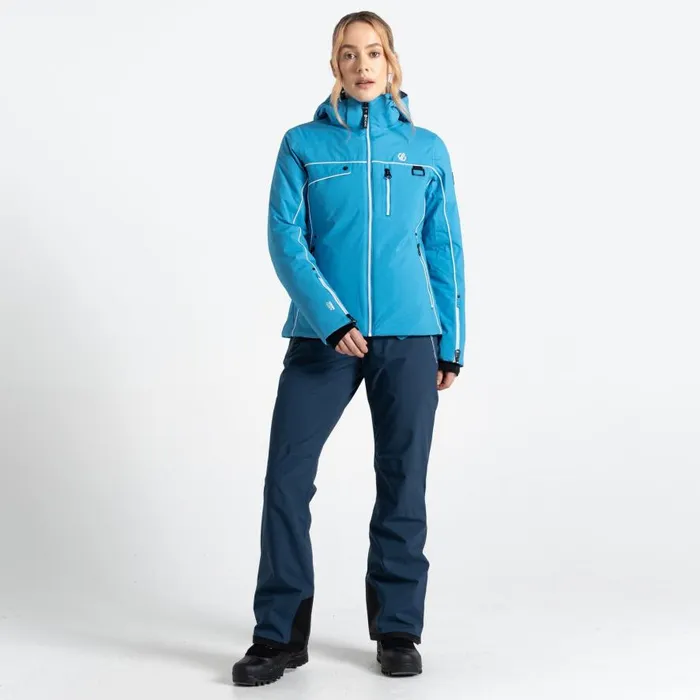 Dare 2b Line Ski Jacket Swedish Blue Women Waterproof Jackets