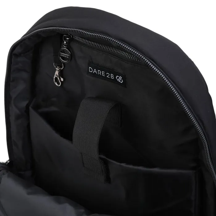 Dare 2b Luxe Quilted Backpack Black WomenMenKids Bags and Rucksacks