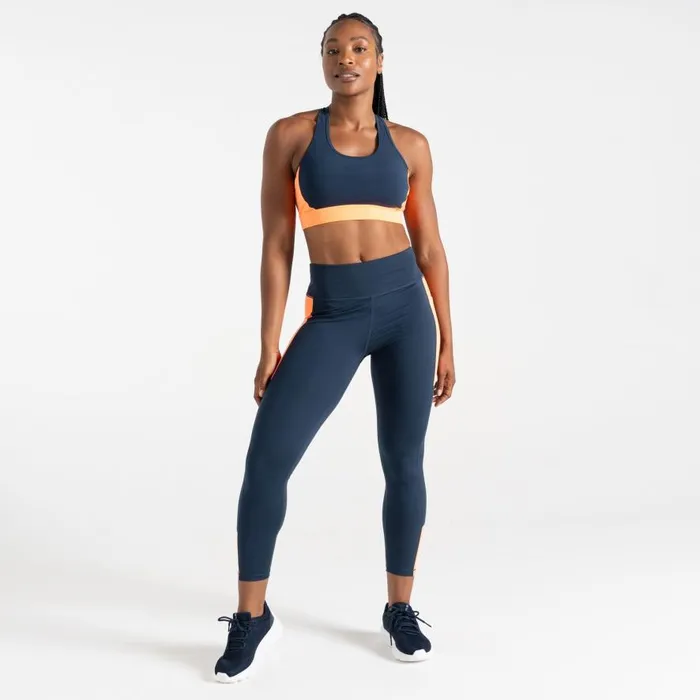 Dare 2b Move II Leggings Moonlight Denim Orange Women Leggings