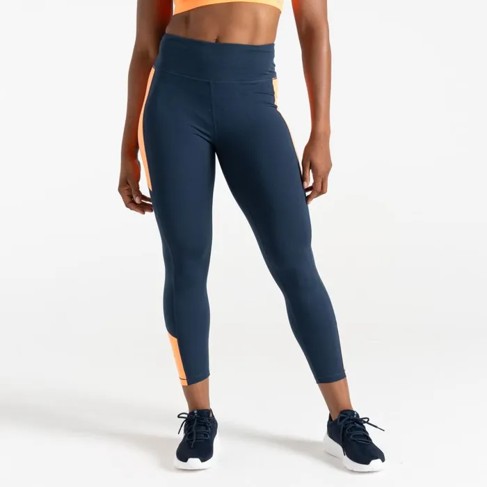 Dare 2b Move II Leggings Moonlight Denim Orange Women Leggings