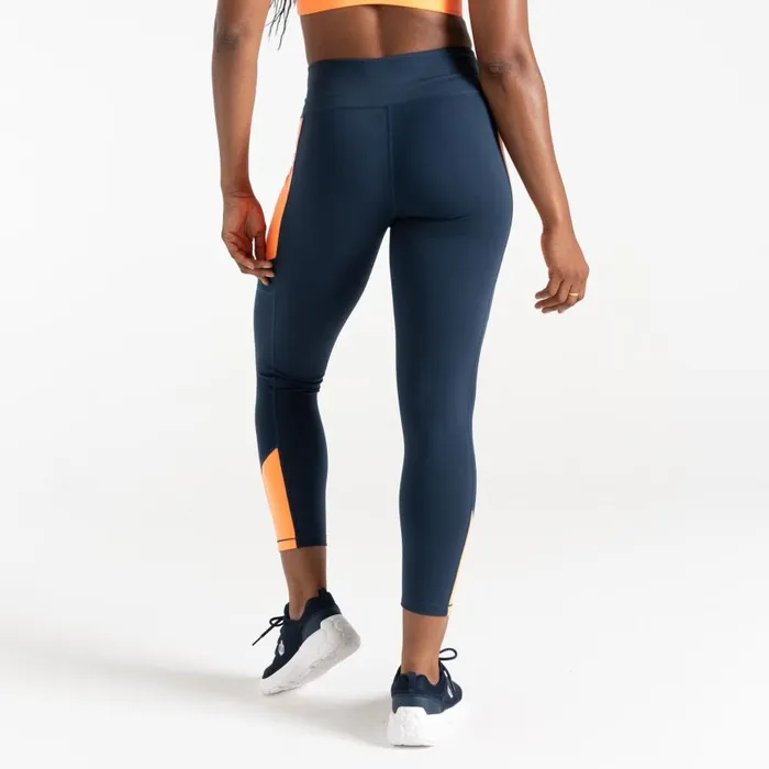 Dare 2b Move II Leggings Moonlight Denim Orange Women Leggings
