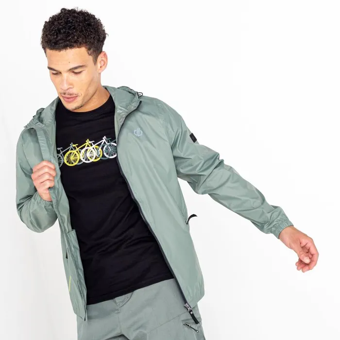 Dare 2b Occupy II Packaway Jacket Agave Green Men Waterproof Jackets