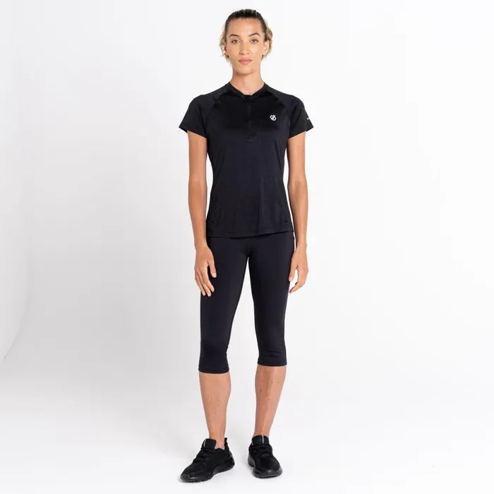 Dare 2b Outdare III Lightweight Jersey Black Women Cycling Jerseys