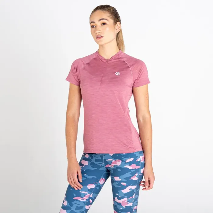 Dare 2b Outdare III Lightweight Jersey Mesa Rose Women Gym Tops