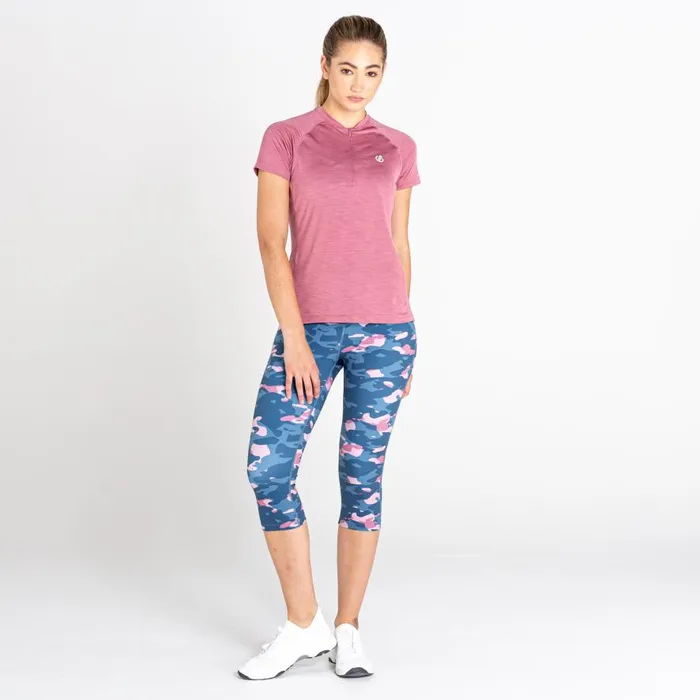 Dare 2b Outdare III Lightweight Jersey Mesa Rose Women Gym Tops