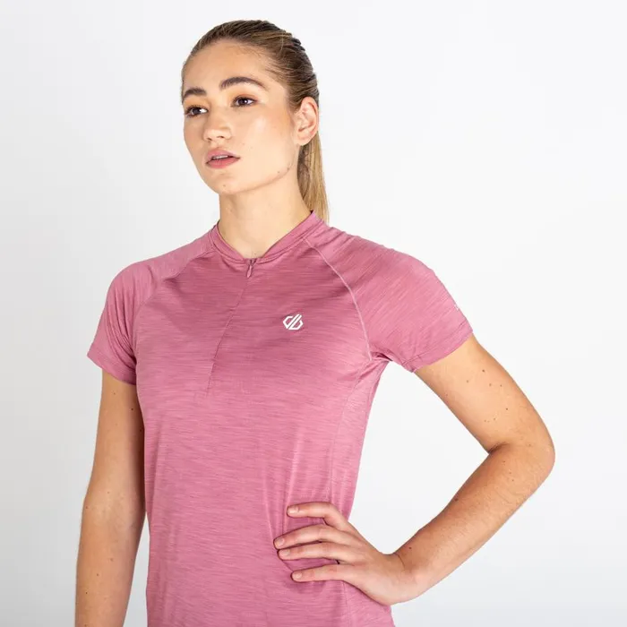 Dare 2b Outdare III Lightweight Jersey Mesa Rose Women Gym Tops