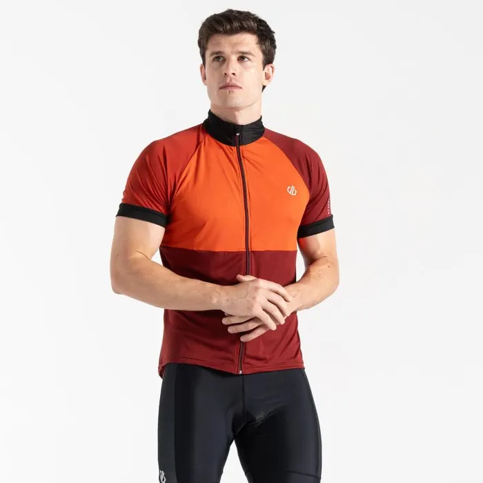 Dare 2b Protraction III Jersey Cinnamon Syrah Red Men Gym Tops