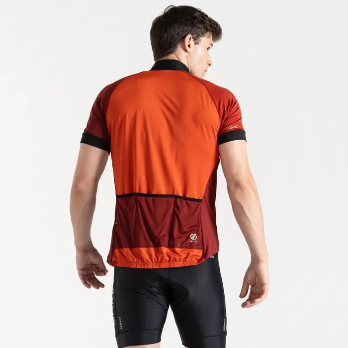 Dare 2b Protraction III Jersey Cinnamon Syrah Red Men Gym Tops