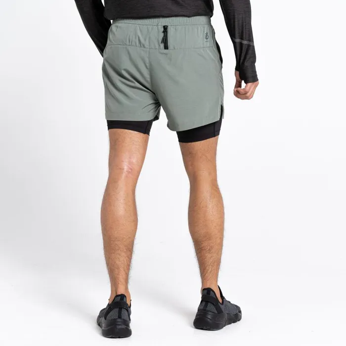 Dare 2b Recreate II 2in1 Shorts Agave Green Men Gym Shorts