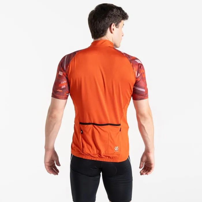 Dare 2b Riding Jersey Cinnamon Shift Print Men Gym Tops