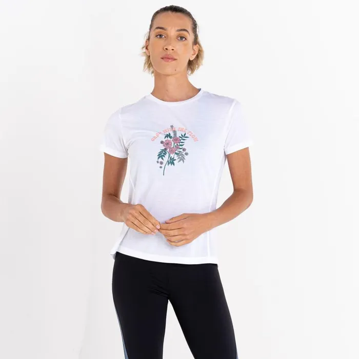 Dare 2b Sense Of Calm Graphic TShirt White Women Graphic TShirts