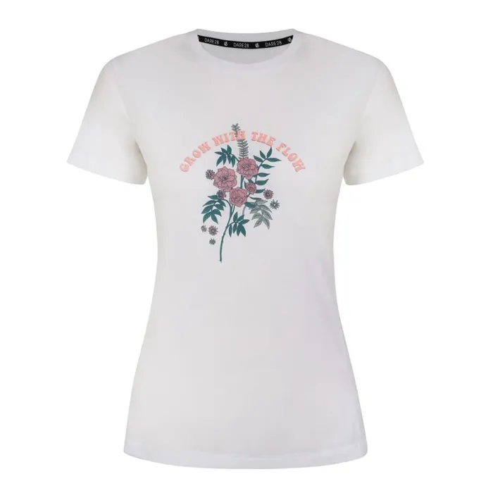 Dare 2b Sense Of Calm Graphic TShirt White Women Graphic TShirts