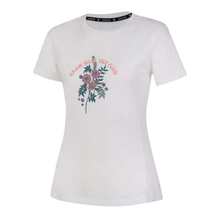 Dare 2b Sense Of Calm Graphic TShirt White Women Graphic TShirts