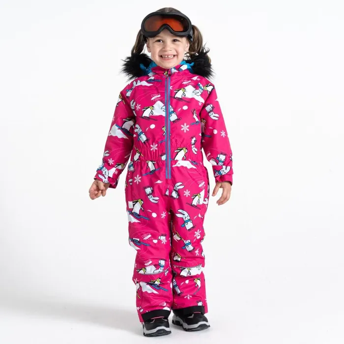 Dare 2b Snowplay Snowsuit Pink Snow Animals Kids Snow Suits