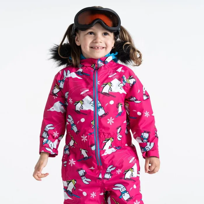 Dare 2b Snowplay Snowsuit Pink Snow Animals Kids Snow Suits