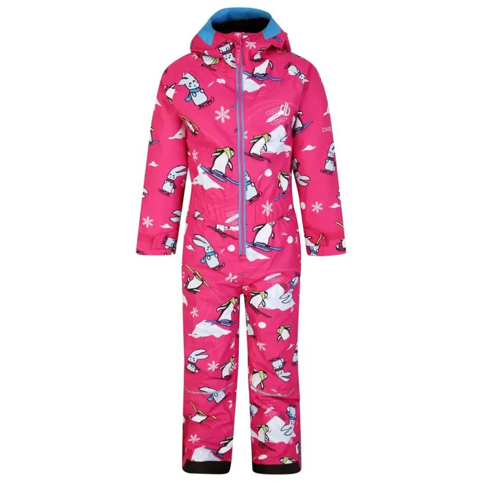 Dare 2b Snowplay Snowsuit Pink Snow Animals Kids Snow Suits