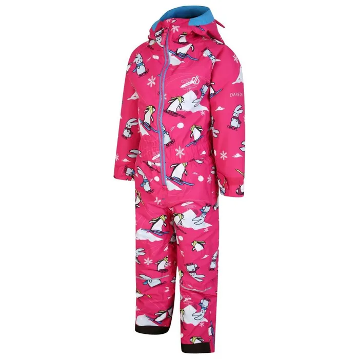 Dare 2b Snowplay Snowsuit Pink Snow Animals Kids Snow Suits