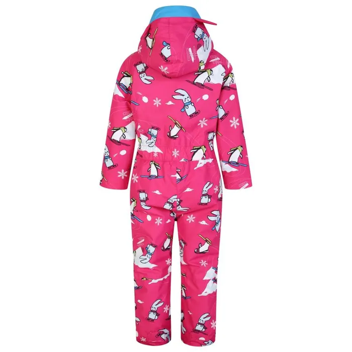 Dare 2b Snowplay Snowsuit Pink Snow Animals Kids Snow Suits