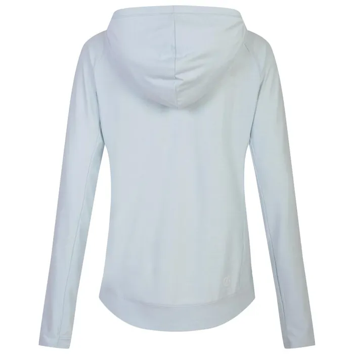Dare 2b Sprint City Lightweight Hoodie Quiet Blue Marl Women Hoodies and Sweatshirts