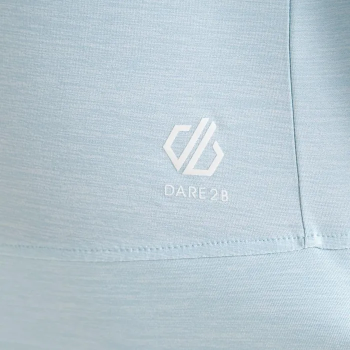 Dare 2b Sprint City Lightweight Hoodie Quiet Blue Marl Women Hoodies and Sweatshirts