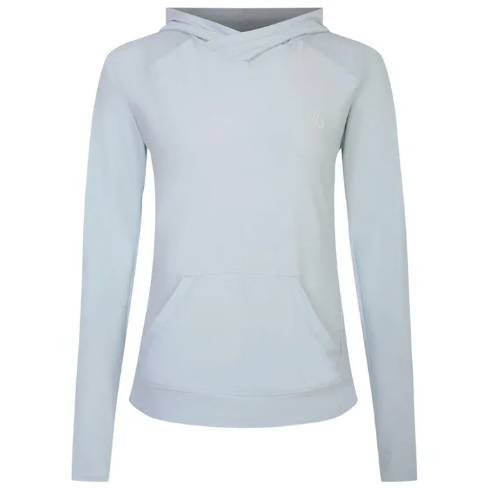 Dare 2b Sprint City Lightweight Hoodie Quiet Blue Marl Women Hoodies and Sweatshirts
