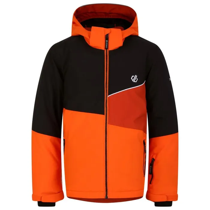 Dare 2b Steazy Ski Jacket Puffins Orange Black Kids Insulated Jackets