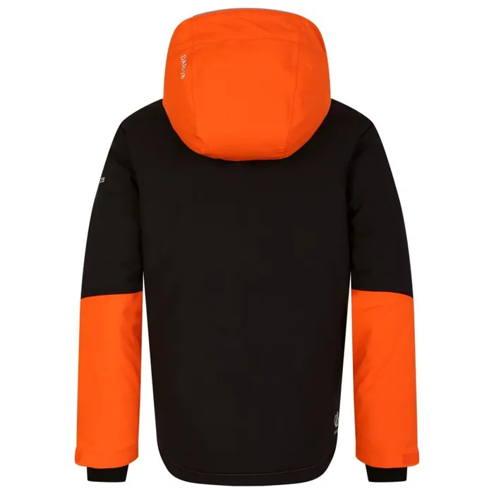 Dare 2b Steazy Ski Jacket Puffins Orange Black Kids Insulated Jackets