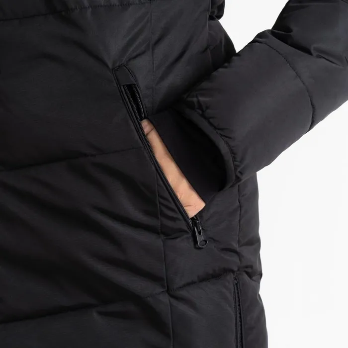 Dare 2b Striking III Mid Length Padded Jacket Black Women Insulated Jackets