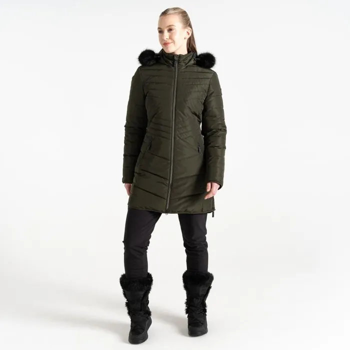 Dare 2b Striking IV Jacket Dark Khaki Women Insulated Jackets