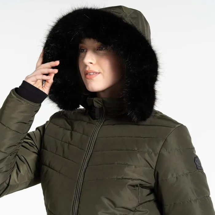 Dare 2b Striking IV Jacket Dark Khaki Women Insulated Jackets