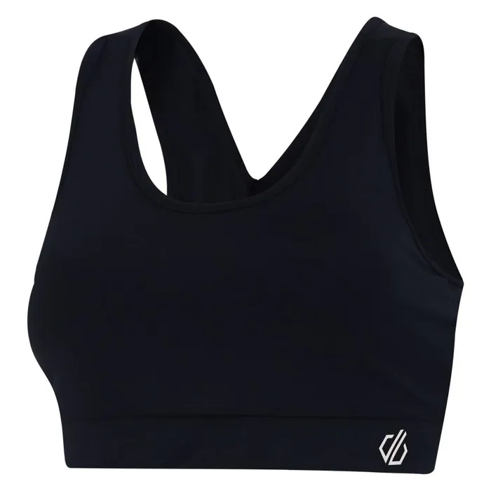 Dare 2b Swift Sports Bra Black Women Gym Tops