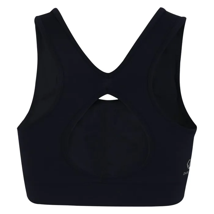 Dare 2b Swift Sports Bra Black Women Gym Tops