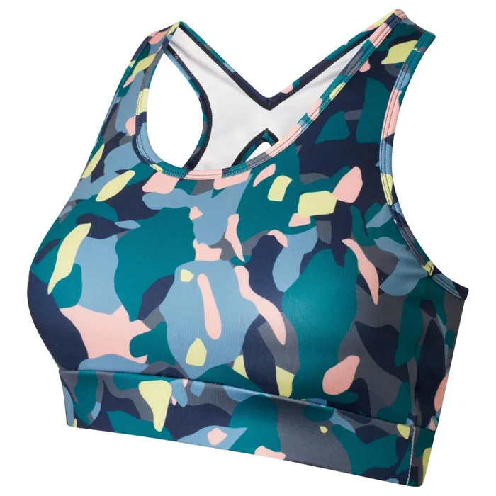 Dare 2b Swift Sports Bra Fortune Green Women Gym Tops