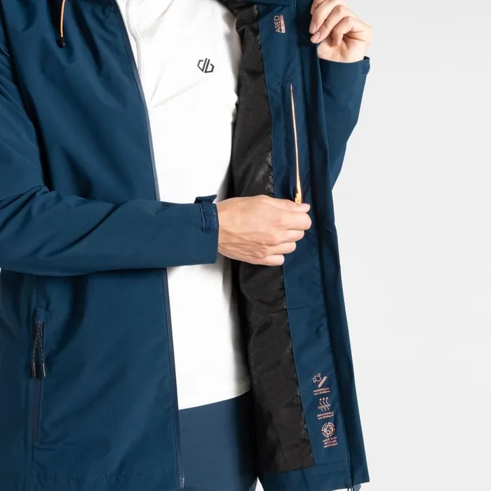 Dare 2b Switch Up II Waterproof Jacket Moonlight Denim Women Waterproof Jackets