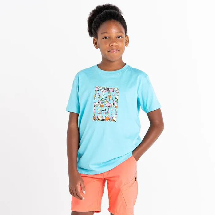 Dare 2b Trailblazer Graphic TShirt Sea Jet Blue Kids