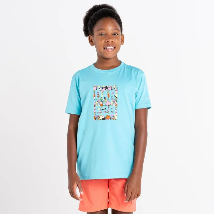 Dare 2b Trailblazer Graphic TShirt Sea Jet Blue Kids