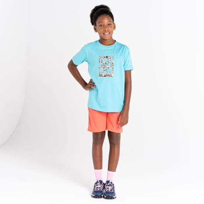 Dare 2b Trailblazer Graphic TShirt Sea Jet Blue Kids