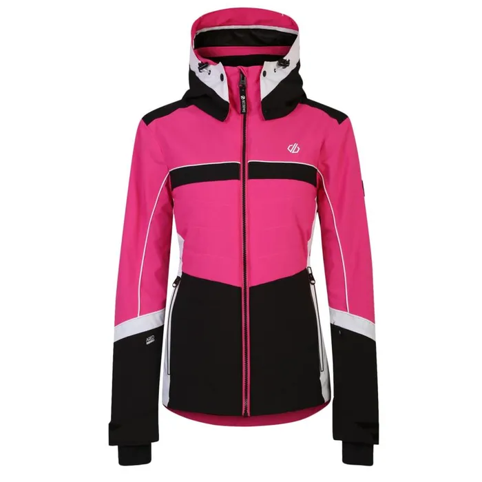 Dare 2b Vitilised Ski Jacket Pure Pink Black Women Waterproof Jackets