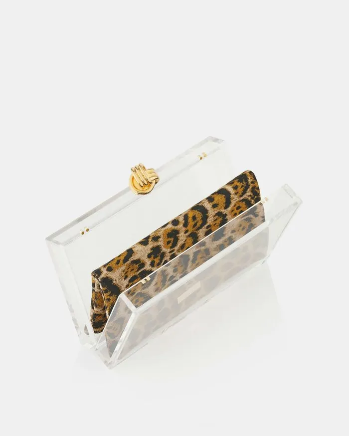 Darling Clutch Leopard Women Aquazzura Clutch Bags Darling Clutch Leopard Women Aquazzura Clutch Bags