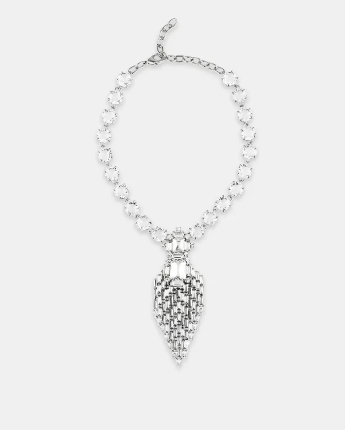 Deco Necklace Silver Women Aquazzura Jewelry Deco Necklace Silver Women Aquazzura Jewelry