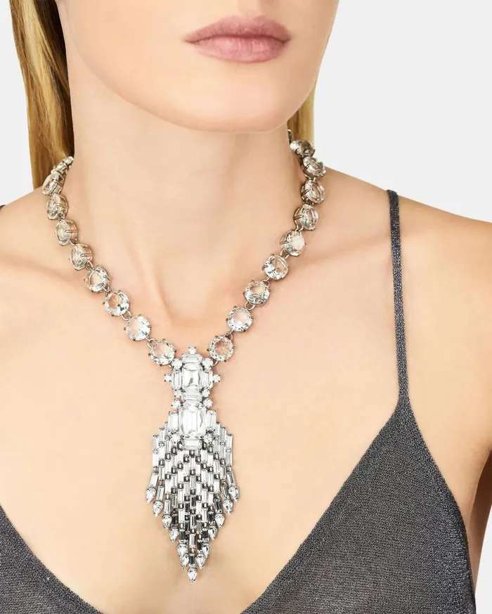 Deco Necklace Silver Women Aquazzura Jewelry Deco Necklace Silver Women Aquazzura Jewelry