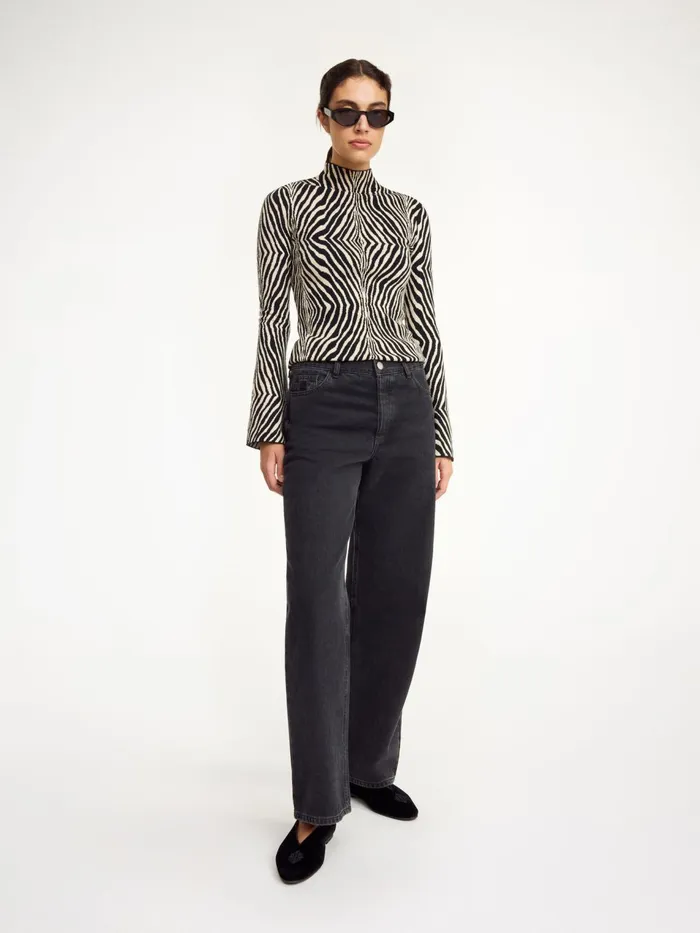 Denim Women By Malene Birger Vinola Organic Cotton Jeans Black