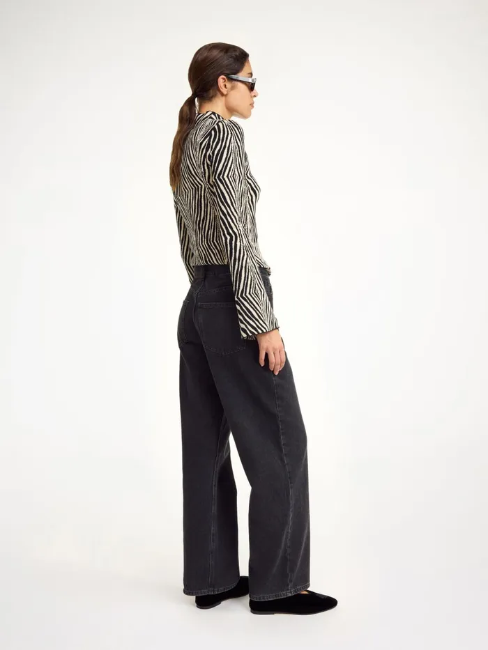 Denim Women By Malene Birger Vinola Organic Cotton Jeans Black