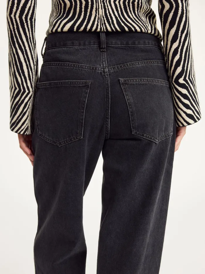 Denim Women By Malene Birger Vinola Organic Cotton Jeans Black