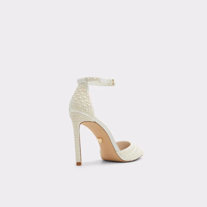 Derperla White Women ALDO Heels