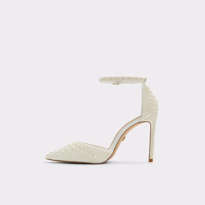 Derperla White Women ALDO Heels